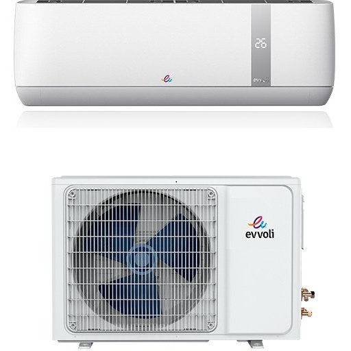 اسپلیت دیواری اینورتر سرد و گرم ایوولی مدل 12000 BTU